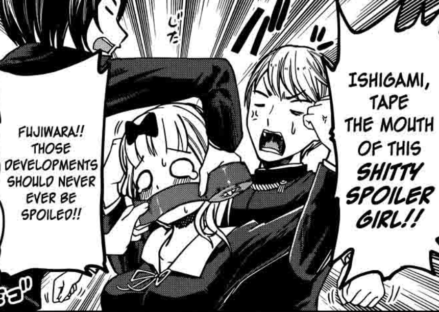 The Best Way to Treat a Person who Spoils the Plot