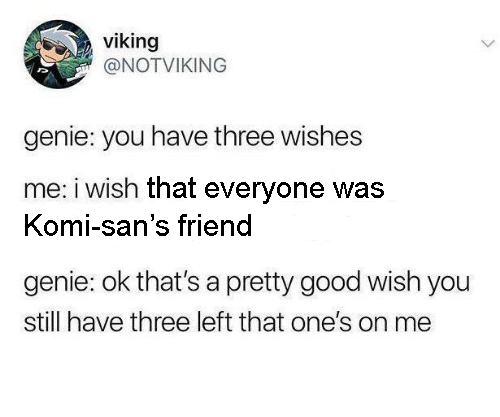 Komi Cant Communicate #21