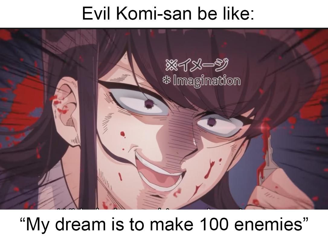 Komi Cant Communicate #131