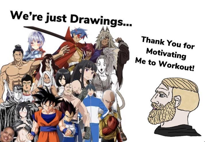 Thanks Shounen Genre for Making me a Chad